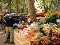 Aix et son March&eacute; Proven&ccedil;al