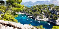Calanques Marseille and Cassis